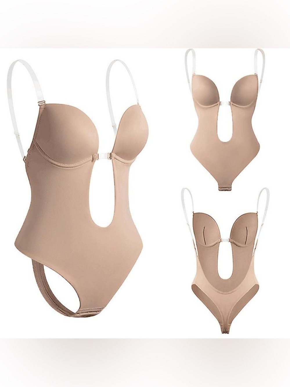 Strapless shapewear